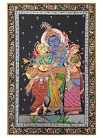 Leeladhar Shri Krishna | Natural Stone Colors | By Surendra Nath Swain