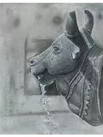 Nandi |Pencil On Paper | By Malhar Ambulgekar