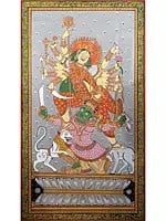 Mahishasur Mardini Durga | Painting By Purna Chandra