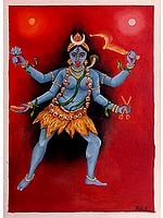 Goddess Kali Art | Oil On Canvas | By Rohit