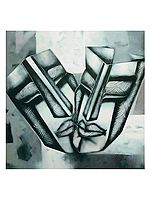 Expressions Of Face Affection | Acrylic On Canvas | By Samir Chanda