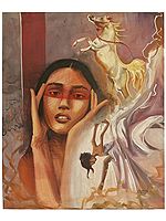 The Emotional Urge | Acrylic Color | Ojasvi Singh