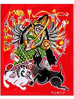 Goddess Kali | Water Colour on Paper | Mangaly Ghosh