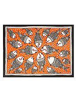 Matsya Mandala | Madhubani Painting