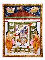 Lord Shrinath Ji | Pichwai Art