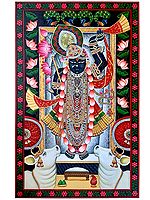Pichhwai Oil Painting on Canvas By Pooja Agarwal