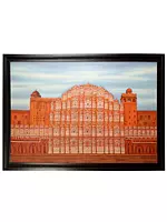 Hawa Mahal | Without Frame | Oil Painting on Canvas