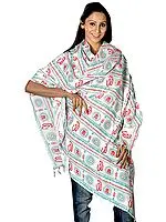 Gayatri Mantra Prayer Shawl