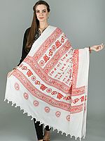 Jai Sri Rama Mantra Prayer Shawl