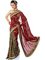 Sari with Rare Magnificence