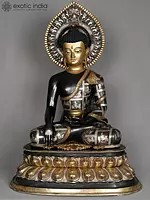 24" Large Shakyamuni Buddha Statue From Nepal