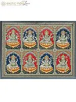 Masterpiece of Ashtalakshmi - Eight Forms of Goddess Lakshmi