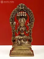 9" Goddess Mariamman Brass Sculptures