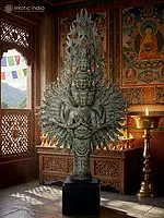 Tibetan Buddhist Deity Thousand Armed Avalokiteshvara