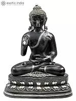 24" Gautam Buddha Preaching His Dharma | Brass Buddha Idol