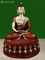 36" Large Fine Quality Buddha in Dhyana Mudra | Handmade