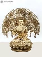 65" Large Gautam Buddha with Tree of Life