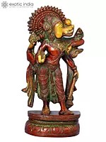 7" Varaha Brass Statue - Third of the 10 incarnations (Avatars) of Lord Vishnu | Handmade