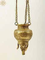 Dripping Nandi Vase for Milk to Abhishek Shiva Linga in Brass