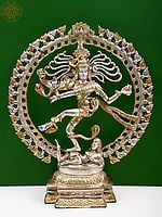 20" Shiva King of Dancers (Nataraja) In Brass | Handcrafted In India