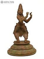 12" Dancing Goddess Parvati | Bronze Statue