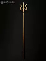 Brass Trishul/Trident of Lord Shiva