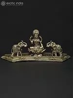 Small Superfine Goddess Gajalakshmi | Brass Statue