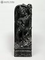 18" Lord Hanuman Carrying Sanjivani | Granite Stone Statue | Made In Orissa