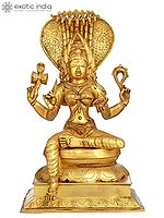 19" Awesome Goddess Mariamman In Brass | Handmade | Made In India