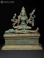 13" Goddess Rajarajeshvari (Tripura Sundari) | Madhuchista Vidhana (Lost-Wax) | Panchaloha Bronze from Swamimalai