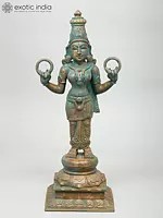 19" Devi Kannagi | Madhuchista Vidhana (Lost-Wax) | Panchaloha Bronze from Swamimalai
