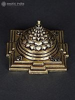 3" Superfine Shri Yantra | Brass Statue
