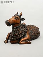 20" Nandi (The Vehicle of Lord Shiva) In Brass | Handmade | Made In India