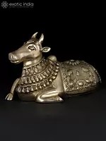 20" Nandi (The Vehicle of Lord Shiva) In Brass | Handmade | Made In India