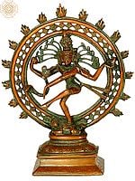 9" Ananda Tandava of Nataraja Brass Statue | Handmade | Made in India