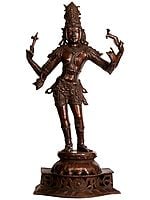 31" Large Size Bhagawan Shiva as Pashupatinath In Brass | Handmade | Made In India