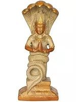 8" Patanjali Brass Statue | Handmade | Made in India