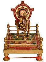 Sai Baba Chowki in Brass