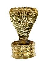 10" Linga Stand in Brass | Handmade | Made in India