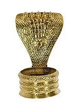 10" Linga Stand in Brass | Handmade | Made in India