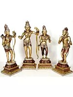 21" Ram Darbar In Brass | Handmade | Made In India