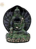 5" Medicine Buddha Statue in Brass | Handmade | Made in India