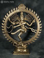 73" Large Nataraja (Dancing Lord Shiva) | Brass Statue