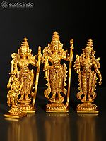 6" Small Ram Darbar | Brass Statue