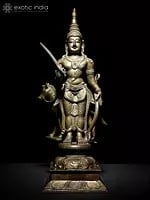 15" Kalki Avatar of Lord Vishnu | Swamimalai Bronze Statue