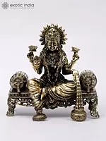 Her Majesty Devi Lakshmi | Superfine Brass Statue