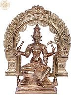 12" Bronze Goddess Varahi Statue | Madhuchista Vidhana (Lost-Wax) | Panchaloha Bronze from Swamimalai