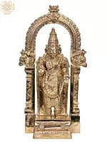 15" Bronze Lord Vishnu Avatar (Partha Sarathy) Statue | Handmade | Madhuchista Vidhana (Lost-Wax) | Panchaloha Bronze from Swamimalai