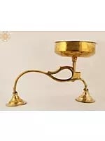 15" Brass Handheld Incense Burner