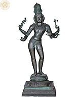 51'' Lord Pashupatinath (Sivan) | Madhuchista Vidhana (Lost-Wax) | Panchaloha Bronze from Swamimalai